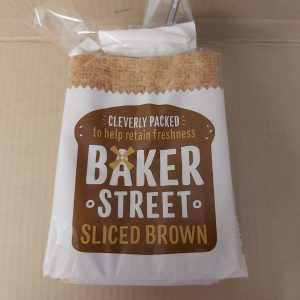 BAKER STREET BROWN SLICE BREAD 600G